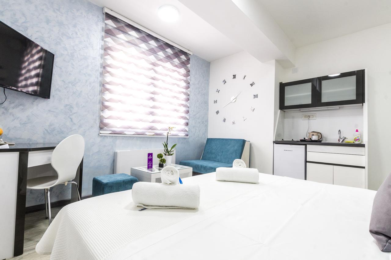 Astera Apart Hotel Skopje Buitenkant foto