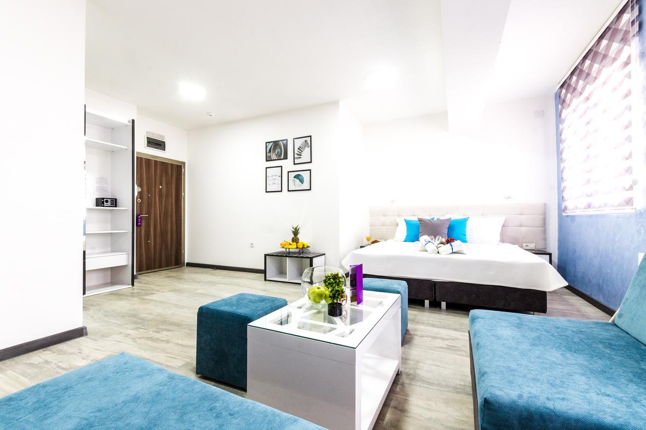 Astera Apart Hotel Skopje Buitenkant foto